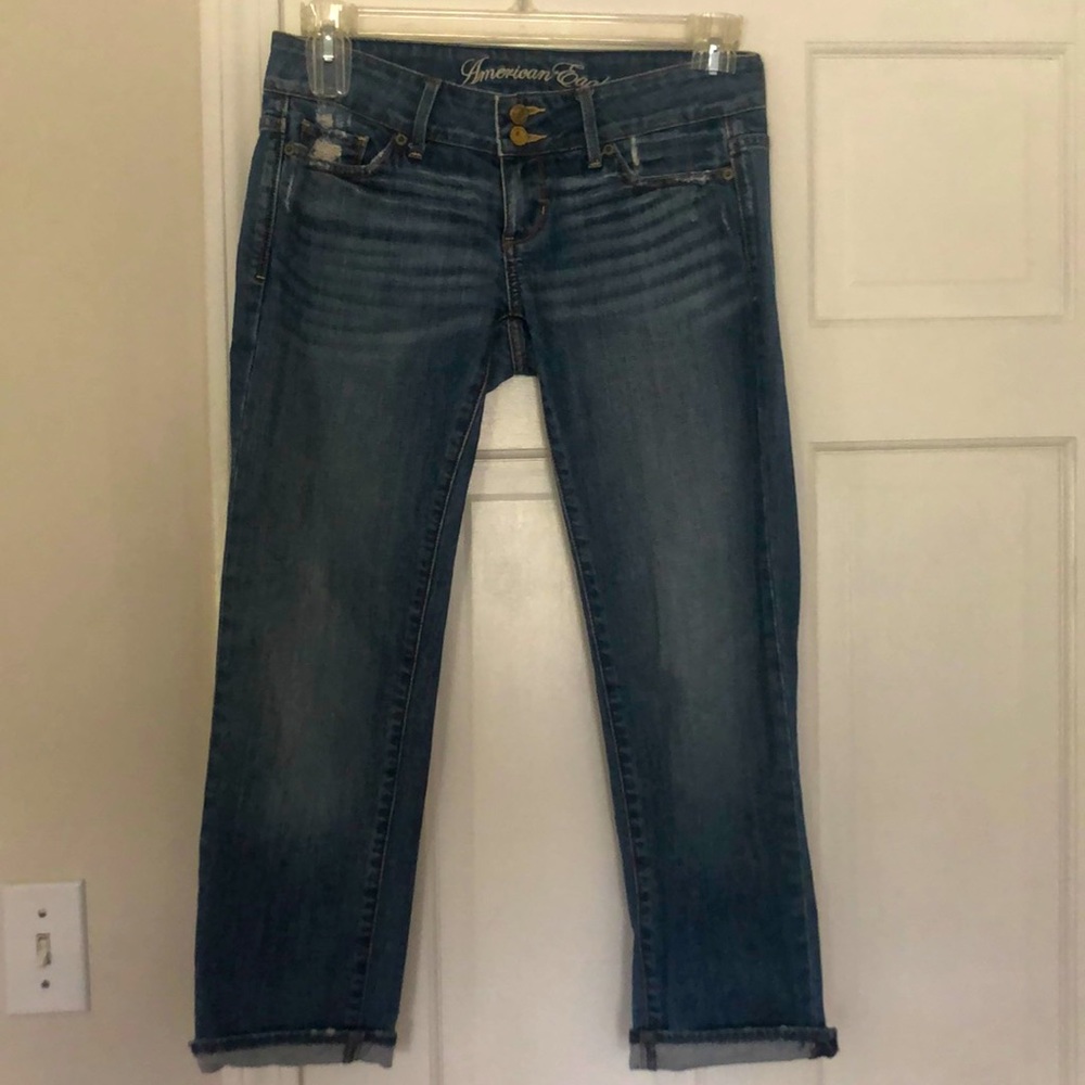 American eagle size 4 capris